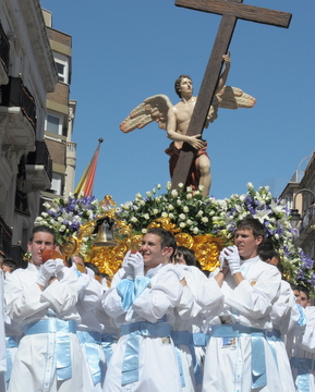 Semana Santa Cartagena, Parade of the resurrection closes an incredible week.